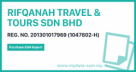 Rifqanah Travel & Tours Sdn. Bhd.